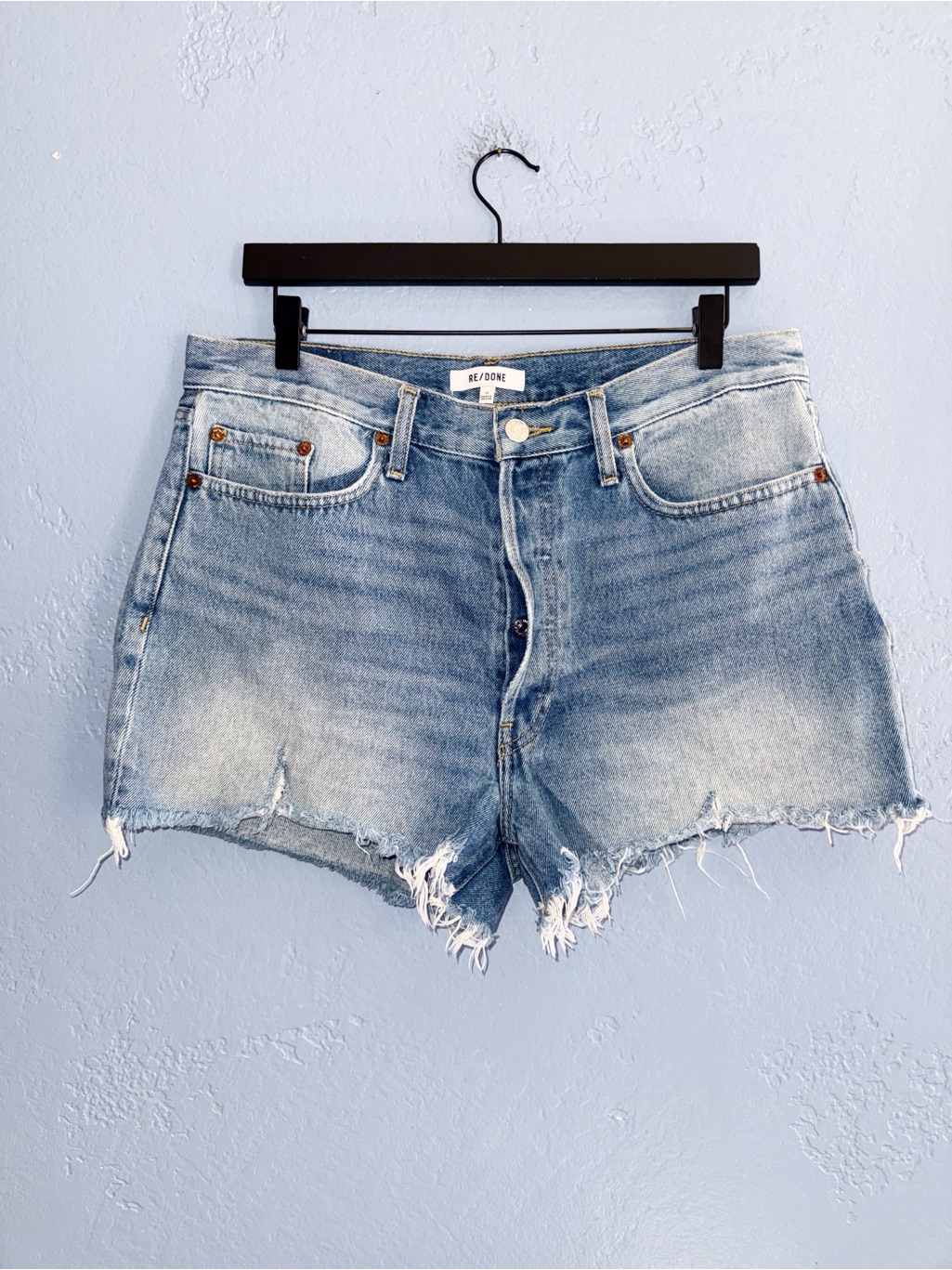 Redone 70s High Rise Shorts Size 31